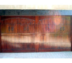 Adriano - Spanish Style Custom Wood Garage Door
