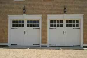 Boston - Craftsman Style Custom Wood Garage Door