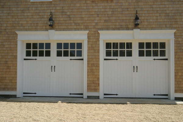 Boston - Craftsman Style Custom Wood Garage Door