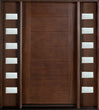 Cooper  - Modern Mahogany Wood Entry Solid Door