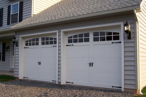 Malibu - Craftsman Style Custom Wood Garage Door