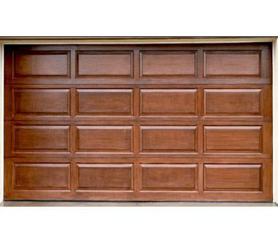 Denver - Colonial Style Custom Wood Garage Door