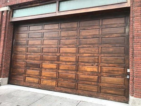 Denver - Colonial Style Custom Wood Garage Door
