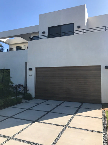 Emilio - Modern Style Custom Wood Garage Door