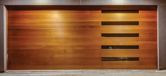 Emilio - Modern Style Custom Wood Garage Door