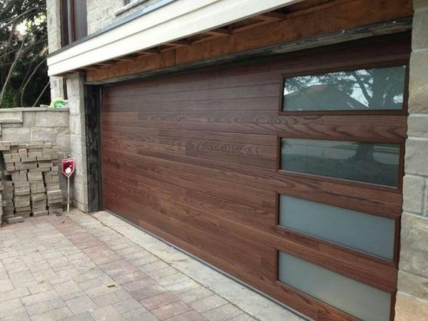 Emilio - Modern Style Custom Wood Garage Door