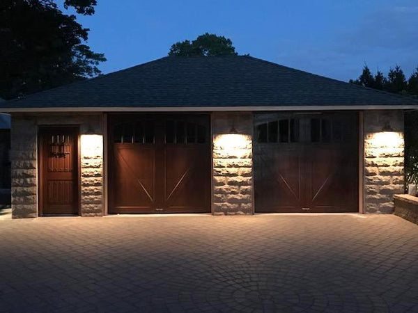 Fabienne - Barn Style Custom Wood Garage Door