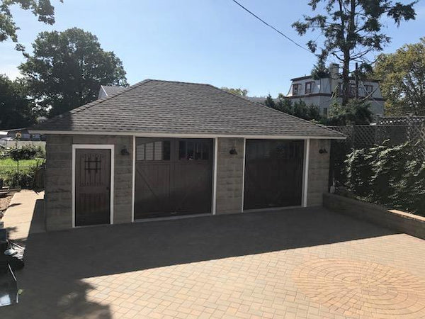 Fabienne - Barn Style Custom Wood Garage Door