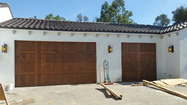 Gabriel - Barn Style Custom Wood Garage Door