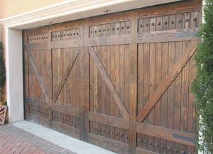 Gabriel - Barn Style Custom Wood Garage Door