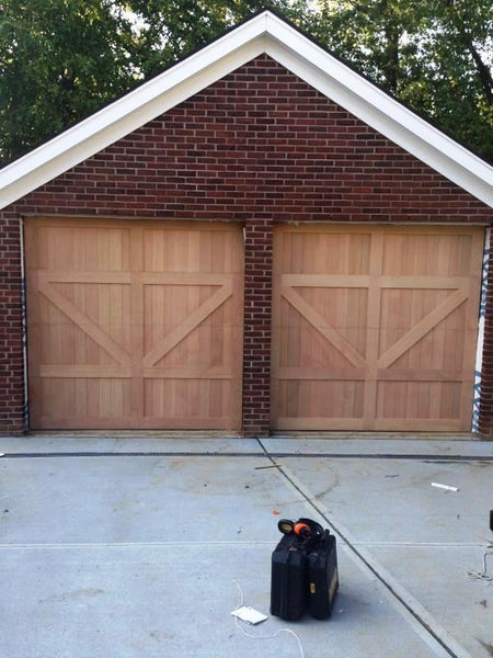 Gabriel - Barn Style Custom Wood Garage Door