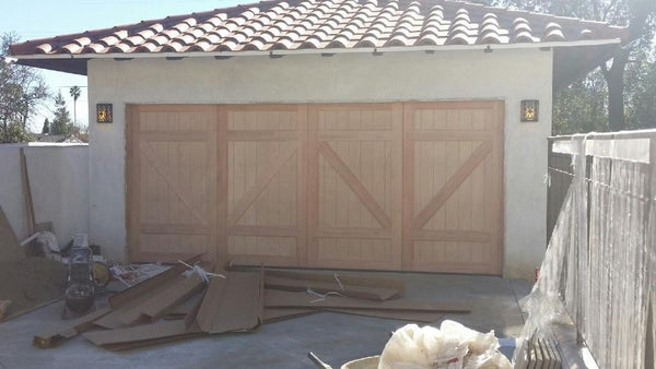 Gabriel - Barn Style Custom Wood Garage Door