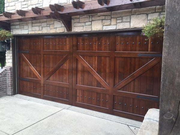 Gabriel - Barn Style Custom Wood Garage Door