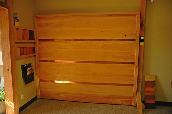 Genesis - Modern Style Custom Wood Garage Door