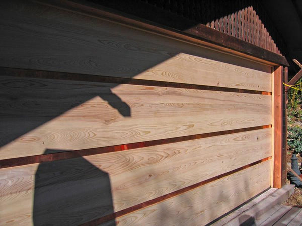 Genesis - Modern Style Custom Wood Garage Door
