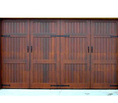 Giovanni - Spanish Style Custom Wood Garage Door