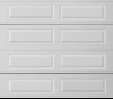 Long Panel Steel Garage Door