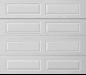Long Panel Steel Garage Door