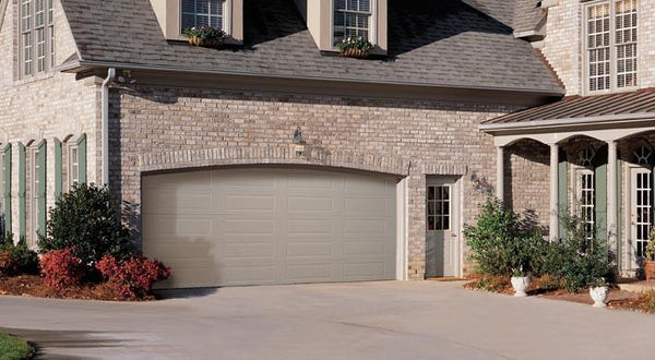 Long Panel Steel Garage Door