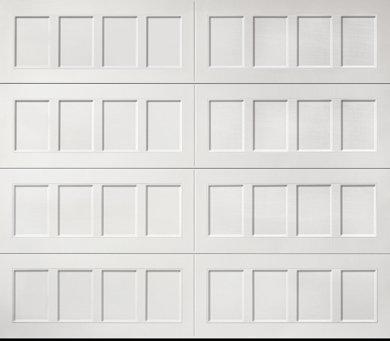Recessed Panel Steel Garage Door