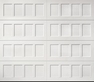 Recessed Panel Steel Garage Door