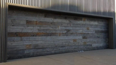 Vinity - Vintage Style Custom Reclaimed Wood Garage Door