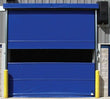 Vinyl Roll Up Door Using Chain Hoist