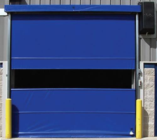 Vinyl Roll Up Door Using Chain Hoist