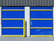 Vinyl Roll Up Door Using Chain Hoist