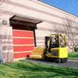 Vinyl Roll Up Door Using Chain Hoist